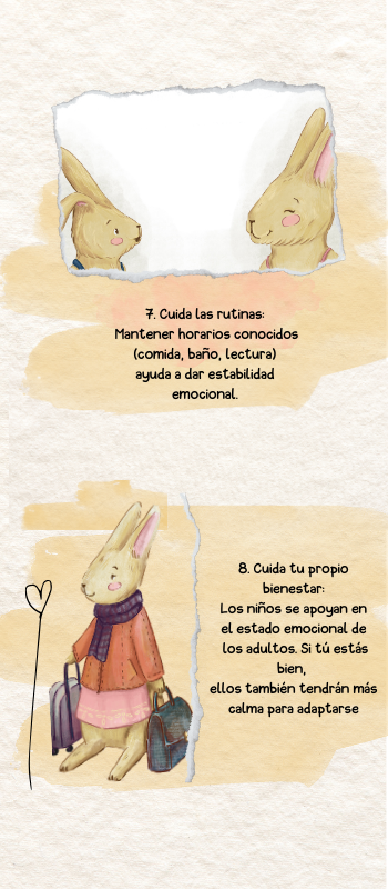 Guía para padres en formato gráfico