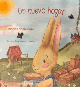 Portada del libro Un Nuevo Hogar de Mónica Tagle - Play Fun Learn Studios