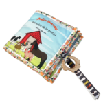 Adivinando animales de la granja - Libro sensorial para bebés