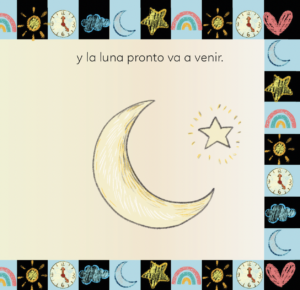 Página interior Buenas Noches Osito de Mónica Tagle