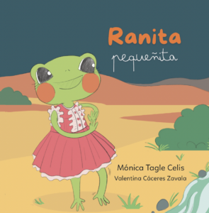 Portada libro cartoné ranita pequeñita de Mónica Tagle