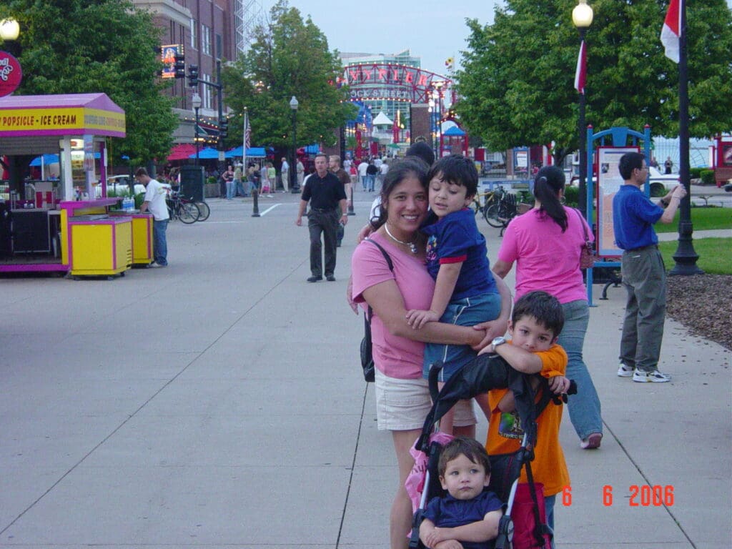 Entrada del Navy Pier en Chicago