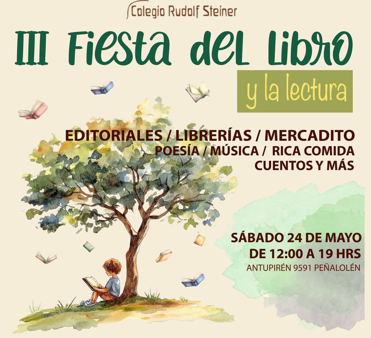 Flyer III Fiesta Del Libro Colgio Rudolf Steiner